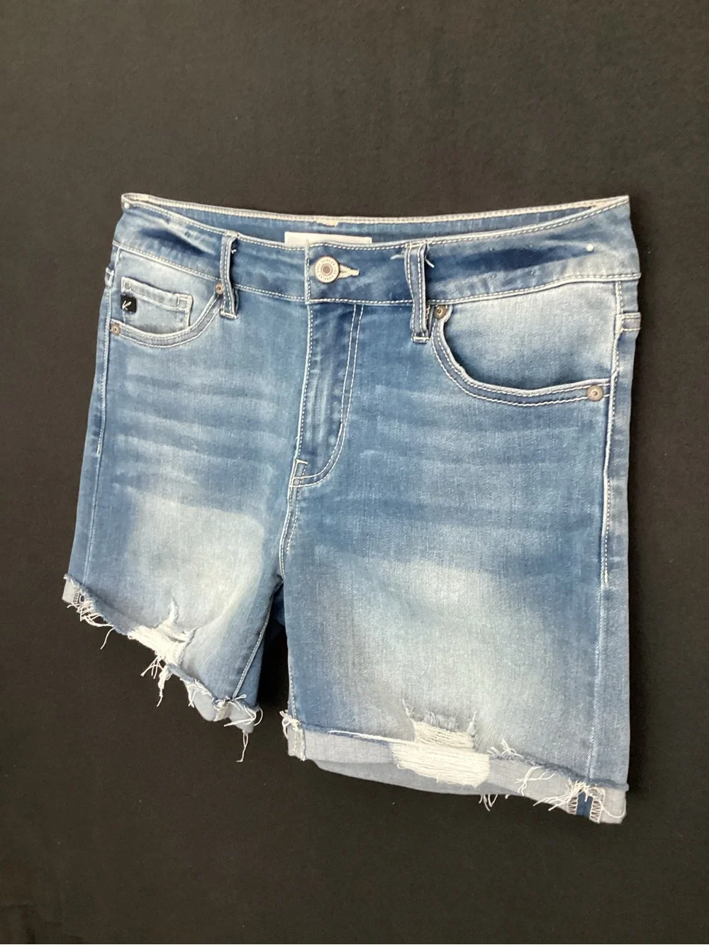 Kancan women’s jean shorts